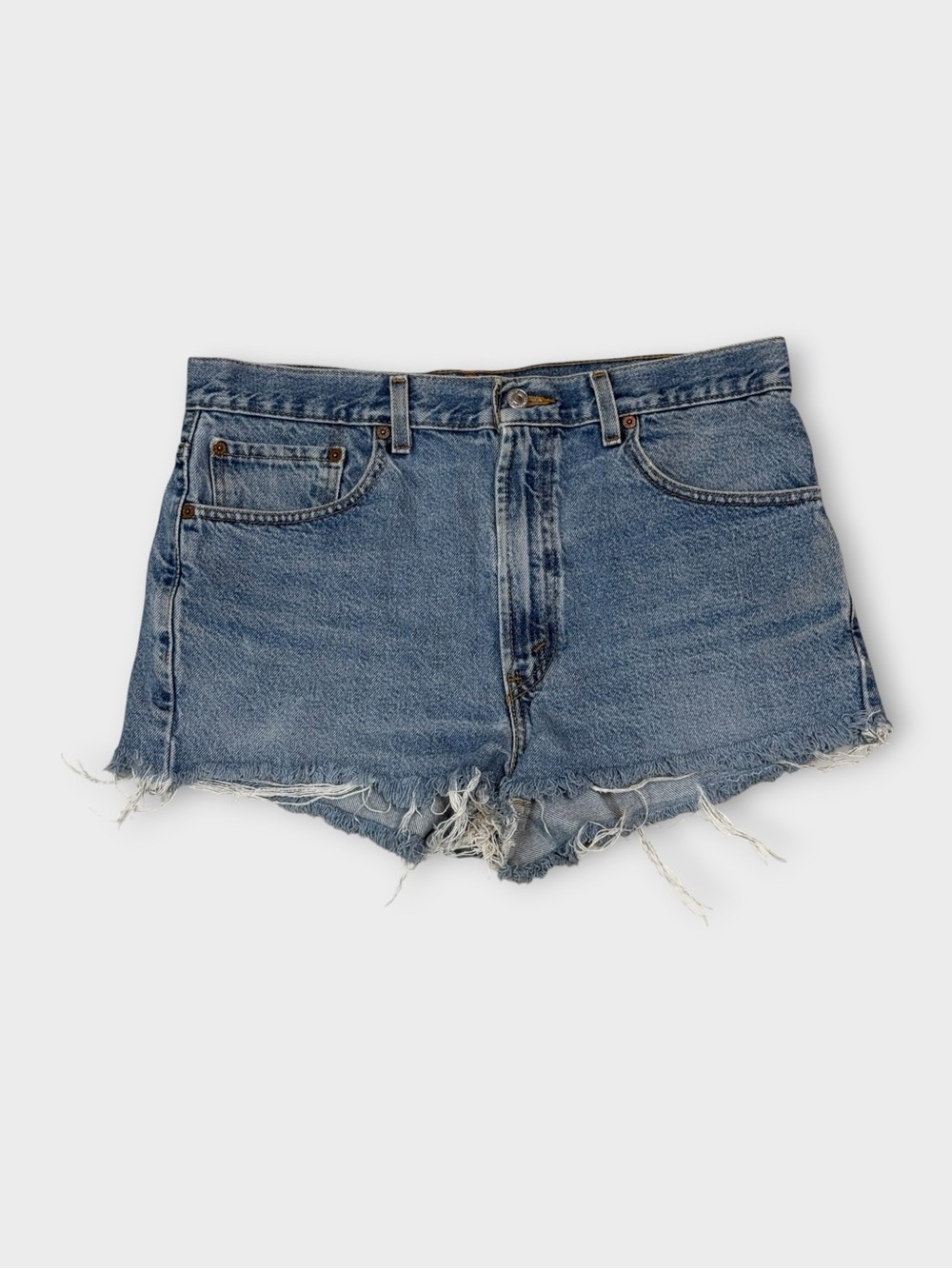 Vintage Red Tab Levi’s 505 Cut-Off Denim Shorts — W34